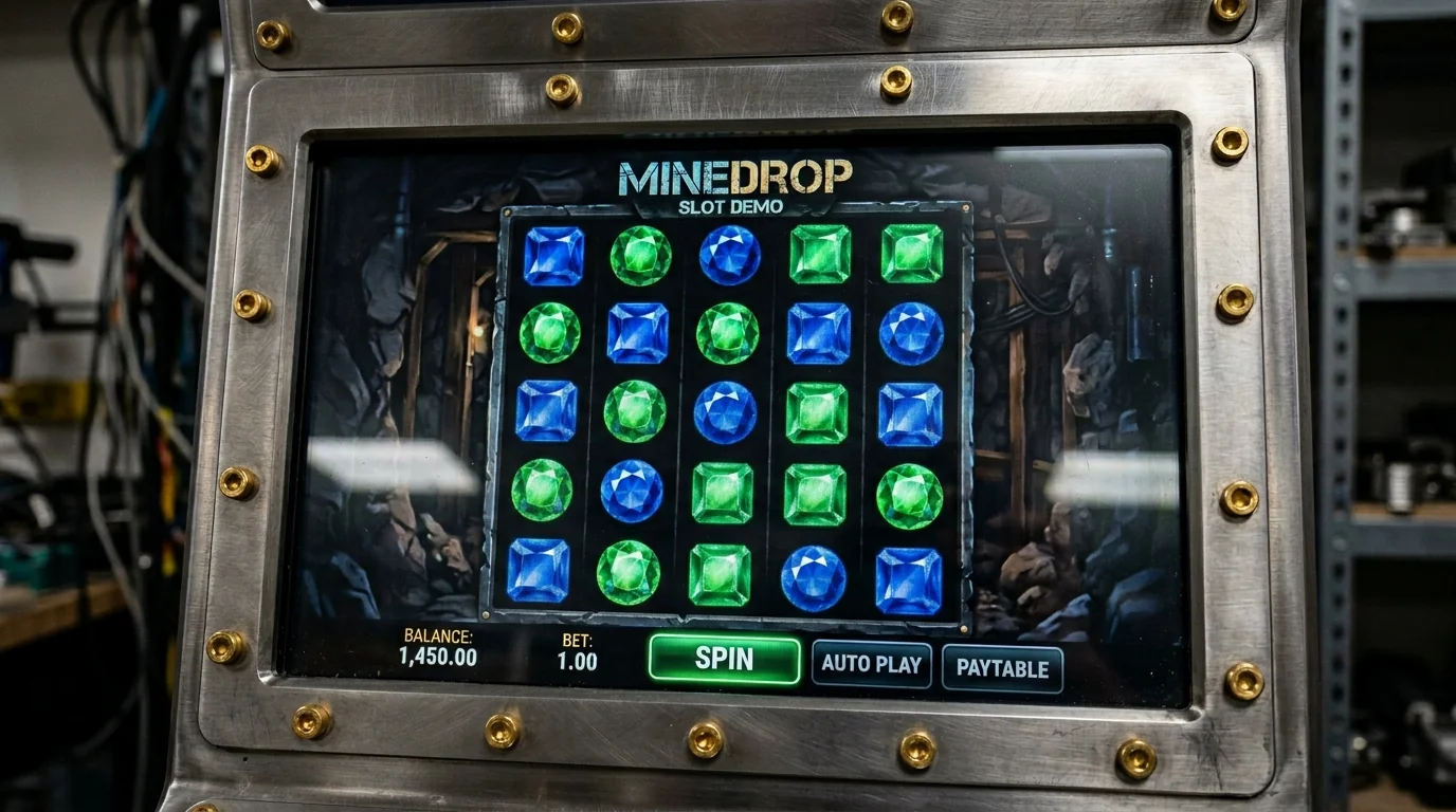 Mobile screen showing a deep mining level